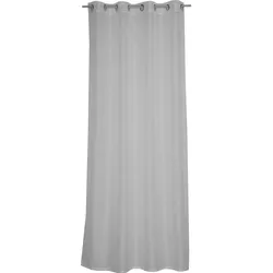 Ösenschal Glad 140 x 250 cm Polyester Grau