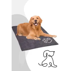Nobby Schmutzfangmatte DRY & CLEAN , Nobby: Hellgrau 152 x 91 cm