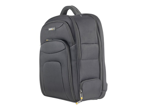 StarTech.com 17.3" Laptop Rucksack mit abnehmbarer Zubehörtasche - Ergonomischer IT Rucksack für IT Techniker/Profi - Robuster Notebook/Laptop Rucksack - Gepolsterter Business Rucksack (NTBKBAG173) (NTBKBAG173)