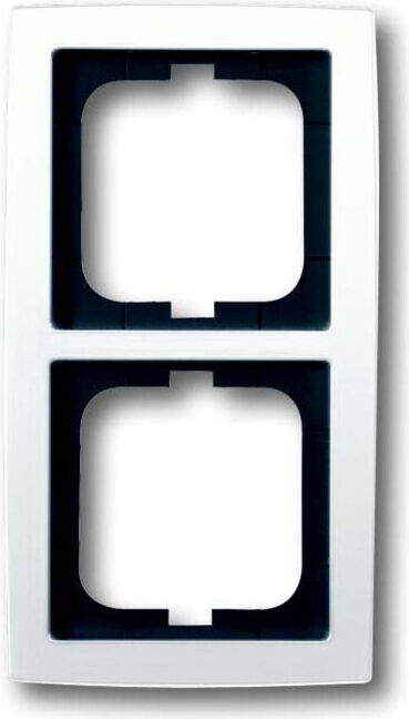 Busch-Jaeger Cadre 2-fach blanc studio, solo 1722-84 (2CKA001754A4110)