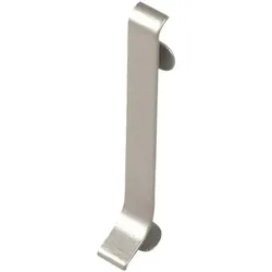 Verbinder für Sockelleiste Aluminium silber matt (H= 100 mm)