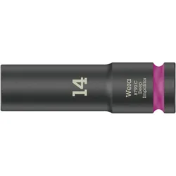 Wera 8790 C Impaktor Deep Steckschlüsseleinsatz mit 1/2"-Antrieb Pink - 05004831001 - Pink