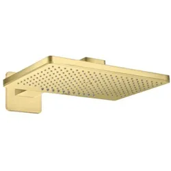 hansgrohe Axor Kopfbrause 35275950 mit Brausearm, Rosette, brushed brass
