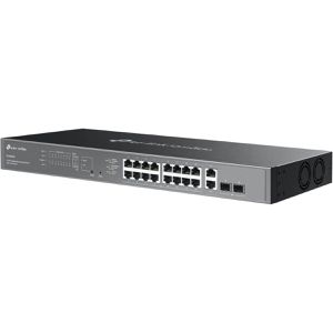 TP-Link Switch Omada Agile, ES220GMP, managed, 8-Port, 1 Gbit/s18-Port, 1 Gbit/s, 16x PoE+, 2x SFP