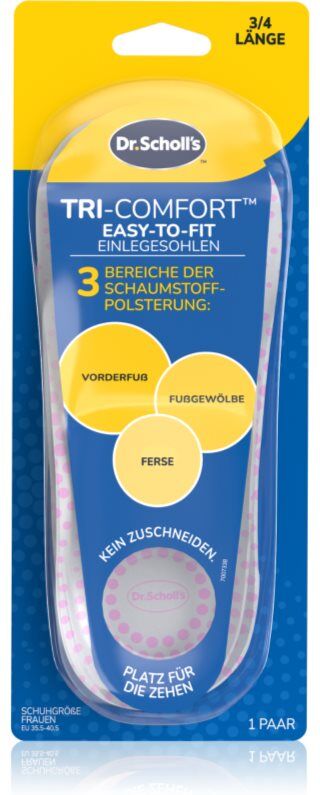 Scholl Dr. Scholl's Tri-Comfort semelles chaussures taille Small - Women's EU 35.5 - 40.5 1 une paire de