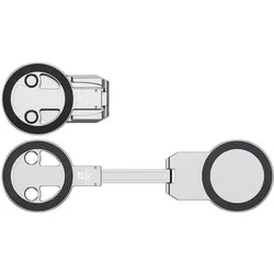 Leofoto PM-05 Magnetischer Smartphonehalter (Stativ Smartphone Halterung), Stativ Zubehör, Silber