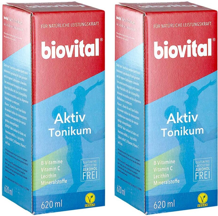 biovital Aktiv Tonikum, ohne Alkohol 2x620ml