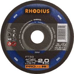 Rhodius FT33 200969 Trennscheiben-Set 25 St. Stahl