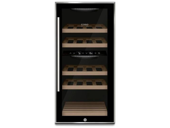 Caso Weinkühlschrank 644, für 24 Standardflaschen á 0,75l,WineComfort 24 black