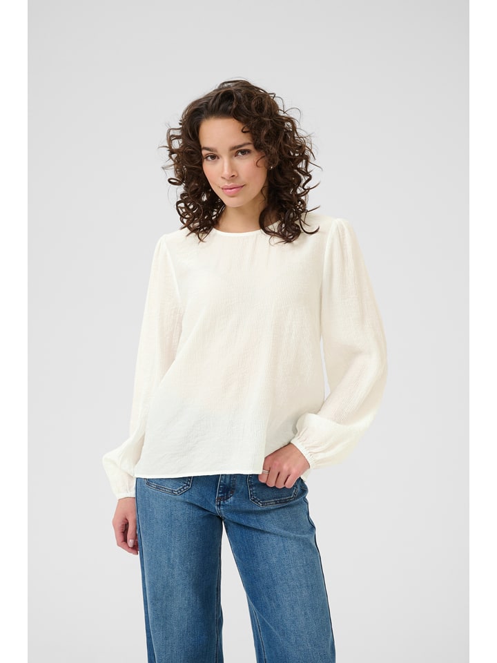 Kaffe Bluse in Creme - 36