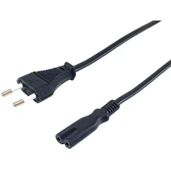 Equip Hochwertiges Netzkabel, C7 auf 2pin Euro, 3.0m