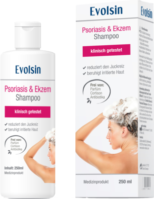 Evolsin medical UG (haftungsbeschränkt) EVOLSIN Psoriasis & Ekzem Shampoo 250 ml 17825213