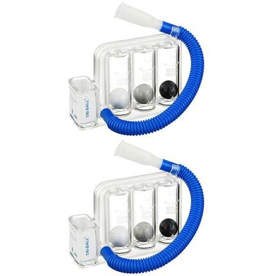 Atemtrainer Tri-Ball 2x 2x1 St Ball new