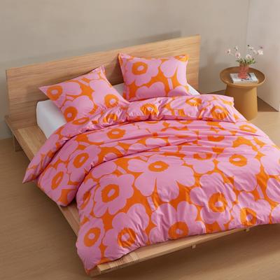 Marimekko Unikko Cotton Reversible Comforter Set