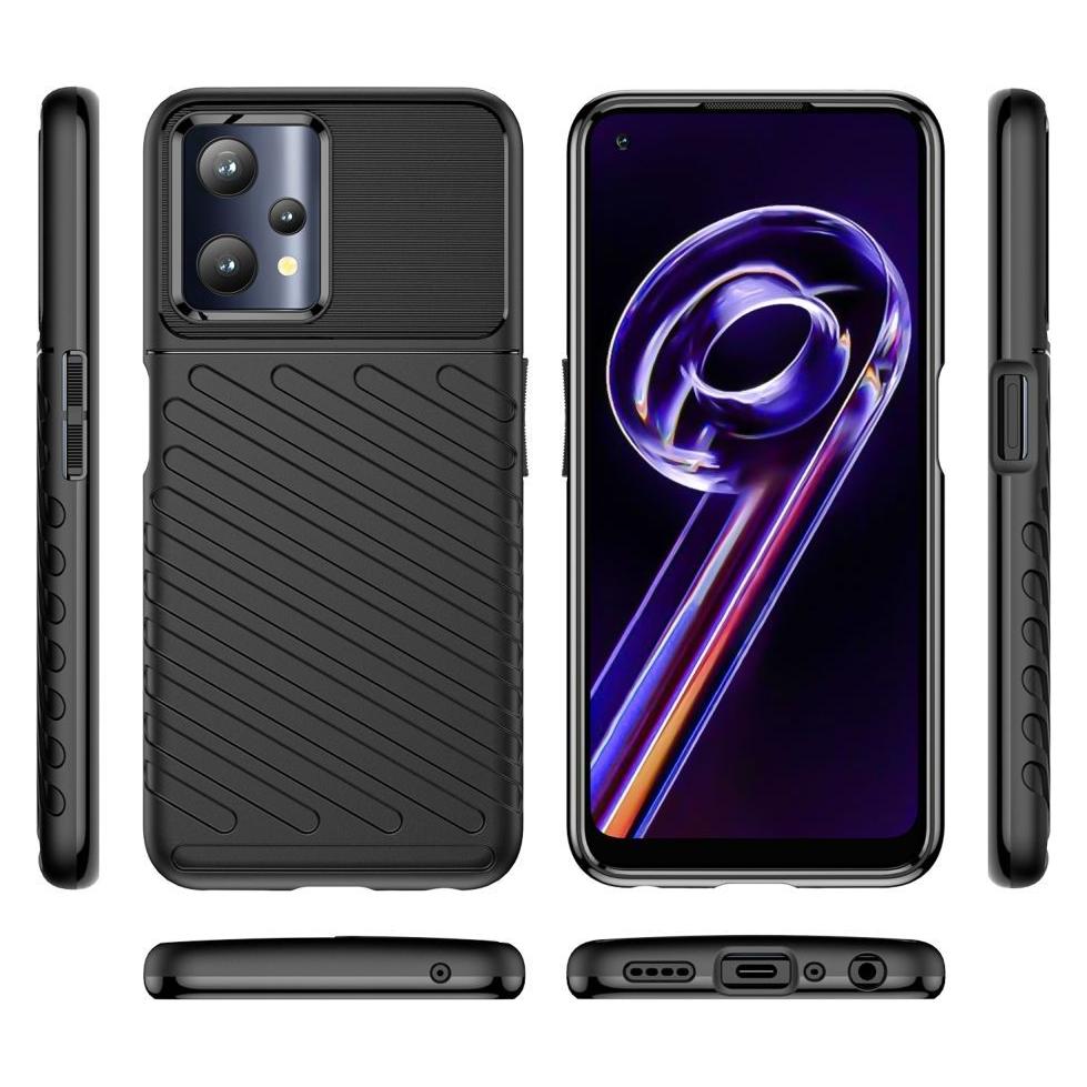 Hurtel Thunder Case flexible gepanzerte Hülle Realme 9 Pro schwarz (Realme 9 Pro) (1404978613)