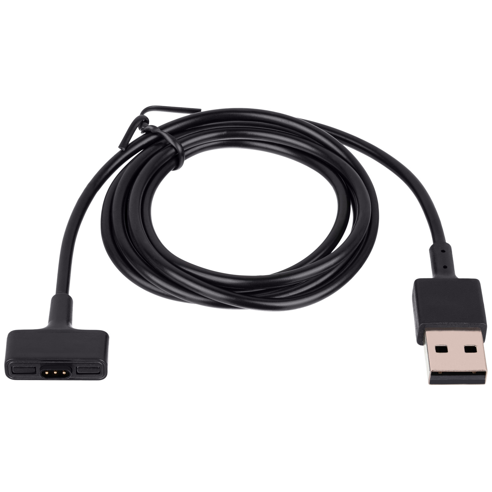 Akyga AK-SW-23 USB-kabel voor binnengebruik, 1 meter, zwart