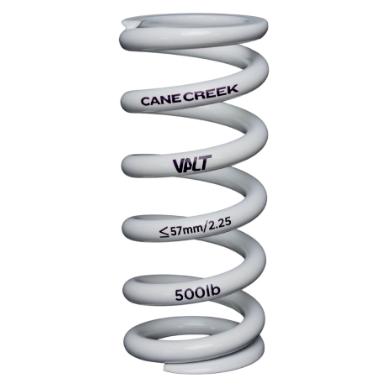 Cane Creek Valt Lightweight Dämpferfeder, 57mm/2.25"x300 lbs, white (62423771)