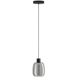 EGLO LED-Pendelleuchte Molochio Z Glas Schwarz