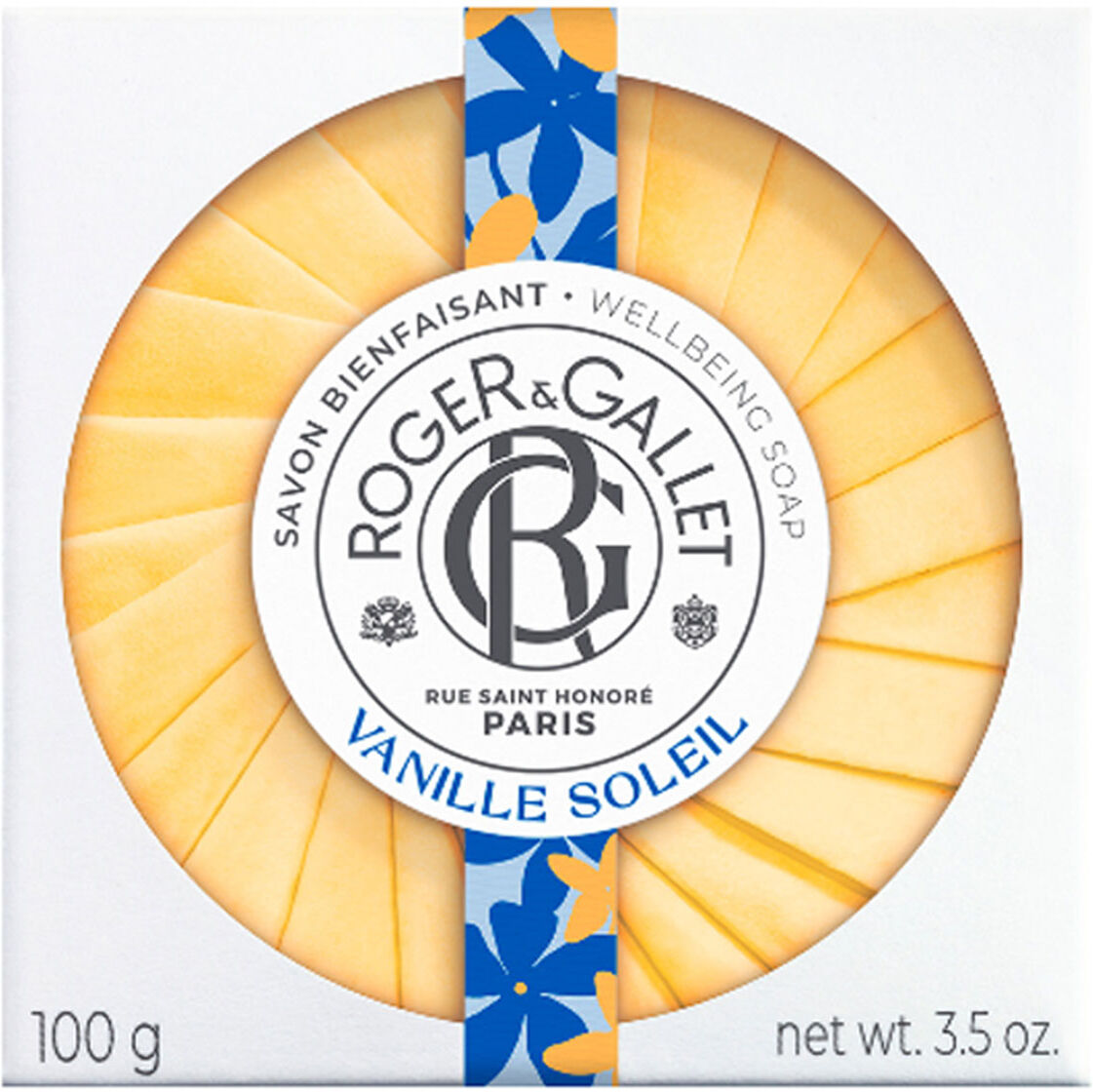 Roger & Gallet Vanille Soleil Wellbeing Soap 100 gr 100 gr
