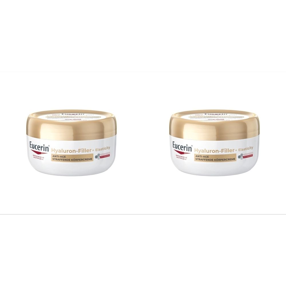 Eucerin Hyaluron-Filler+Elasticity Körpercreme 2x 2x200 ml Creme