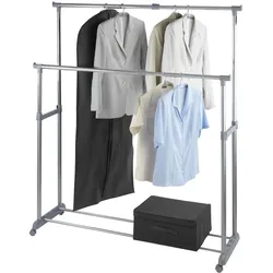 Wenko, Garderobe + Kleiderstange, Twin Bars