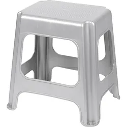 keeeper, Hocker, Allzweckhocker hellsilber (41 x 33.50 x 42.50 cm)