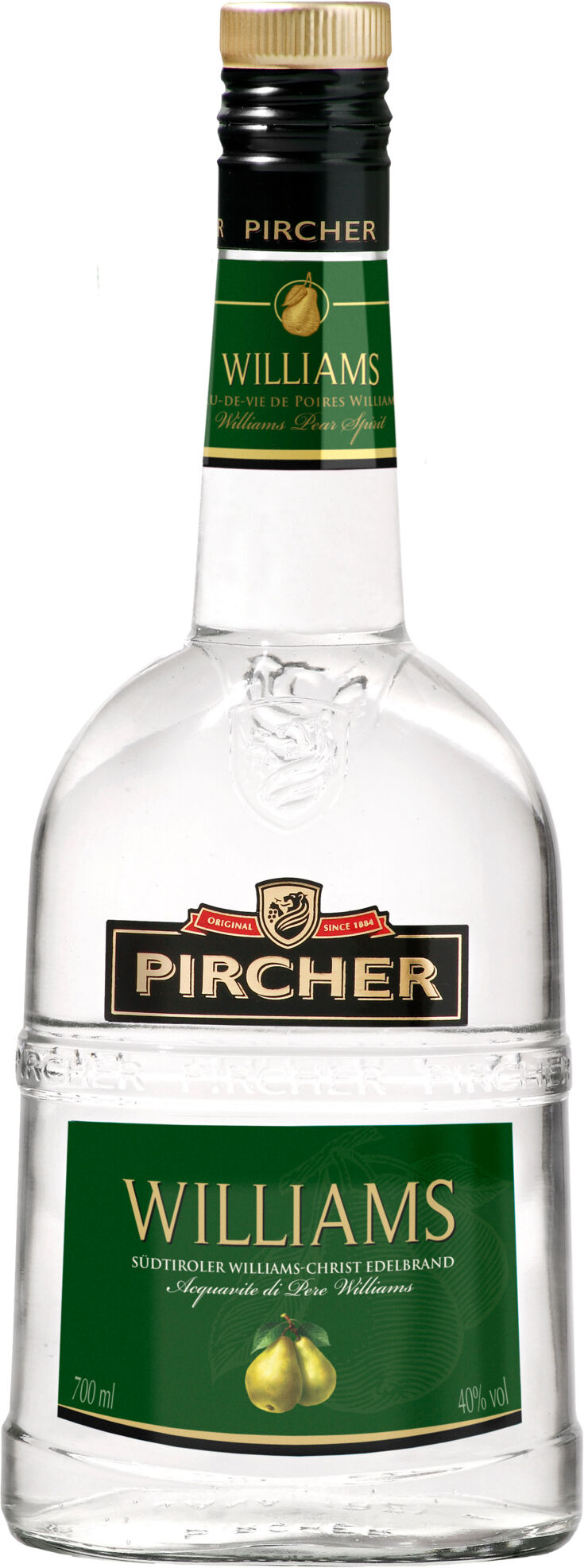 PIRCHER Wiliams Edelbrand 40% Vol