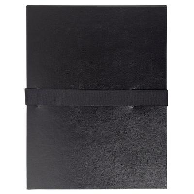Exacompta Dokumentenmappe mit Balacroneinband, mit Klettverschlussband, 24x32cm für DIN A4