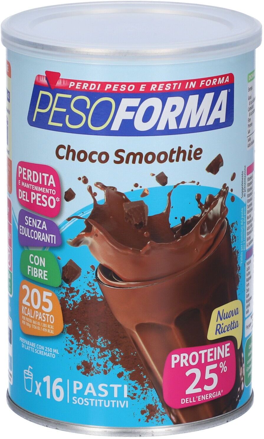 NUTRITION & SANTE' ITALIA SpA Pesoforma, Choco Smoothie, 436 g