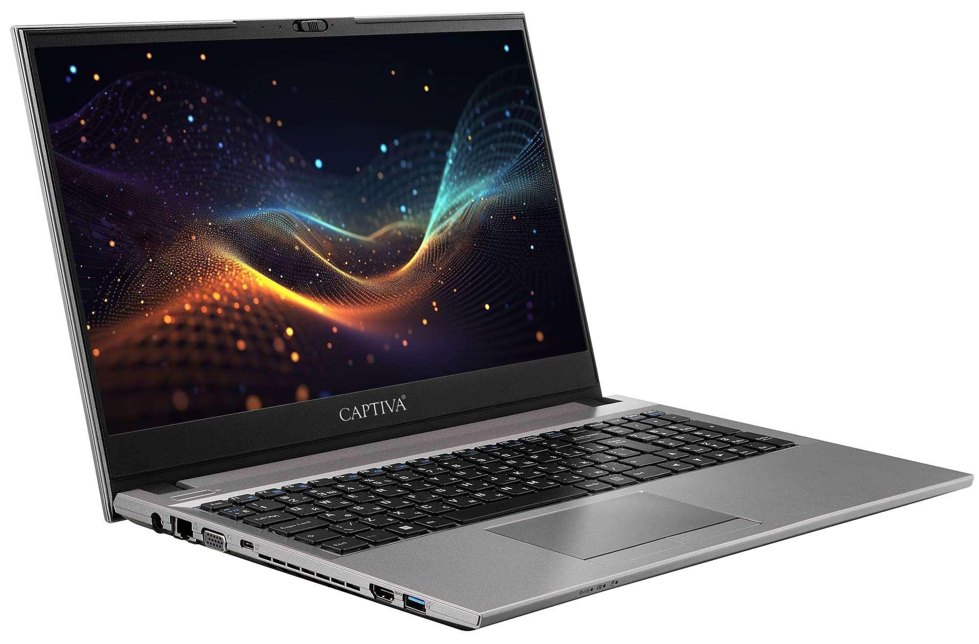 Captiva Power Starter I77-276 15.6 Zoll Laptop Intel Core i5 1235U 16 GB RAM 500 GB SSD Windows 11 Home Grau