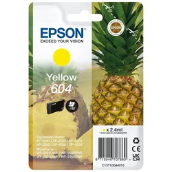 Epson Original 604 Ananas Druckerpatrone - gelb (C13T10G44010)