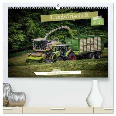 Landwirtschaft 2027 (hochwertiger Premium Wandkalender 2027 DIN A2 quer), Kunstdruck in Hochglanz