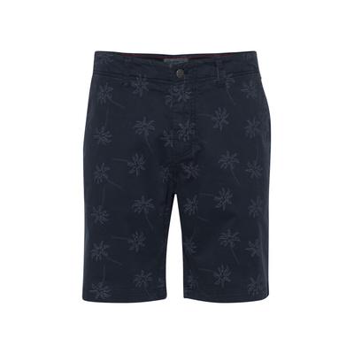 Chinoshorts BLEND "Chinoshorts BHWoven", Herren, Gr. M, N-Gr, blau (marineblaus), Obermaterial: 98% Baumwolle CO. 2% Elasthan EL., Hosen Chinoshorts