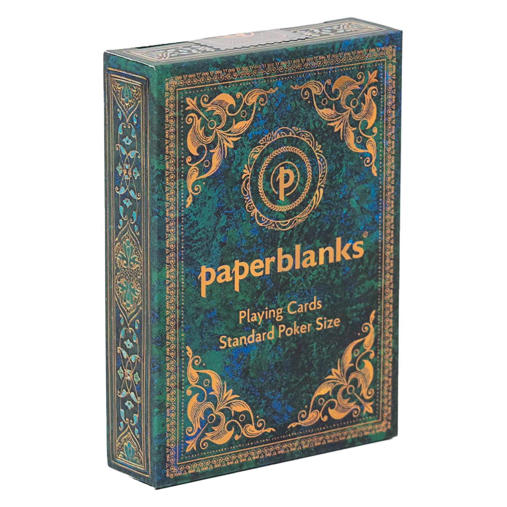 Paperblanks Spielkarten - Chroniken in Türkis - Spielkarten - (61583919)