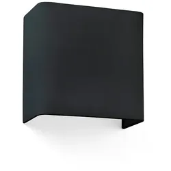 Faro Wandleuchte COTTON SQ 200 1xE27, IP20, quadratisch, schwarz FAR-66412