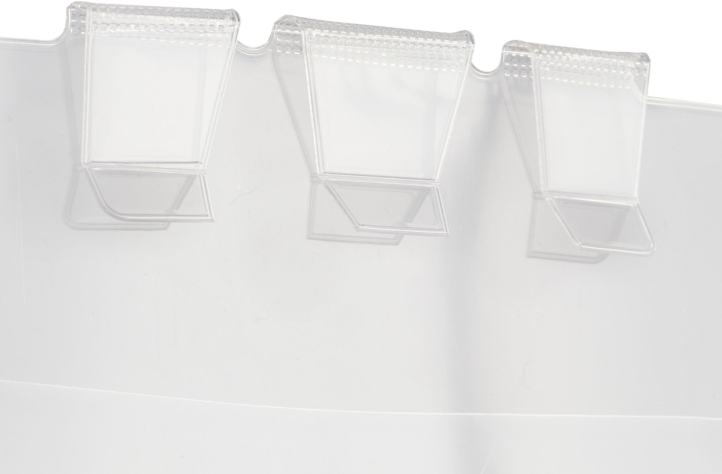 SPRINTIS 10 Unités - Pochette d’identification pour les caisses-palettes métalliques, avec pinces A5, PVC, transparent