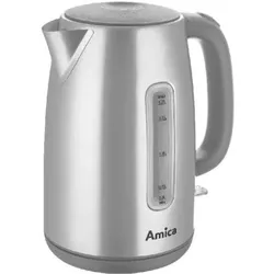 Amica KM 2012 Silver, Wasserkocher, Silber