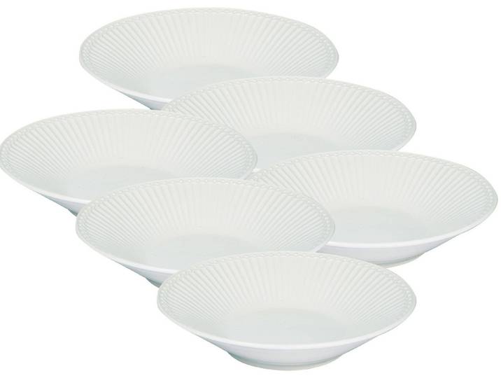 Greengate Pastateller Alice Pastateller white 23cm Set6