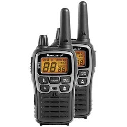 Midland Xt70 (12 km), Walkie Talkie, Schwarz