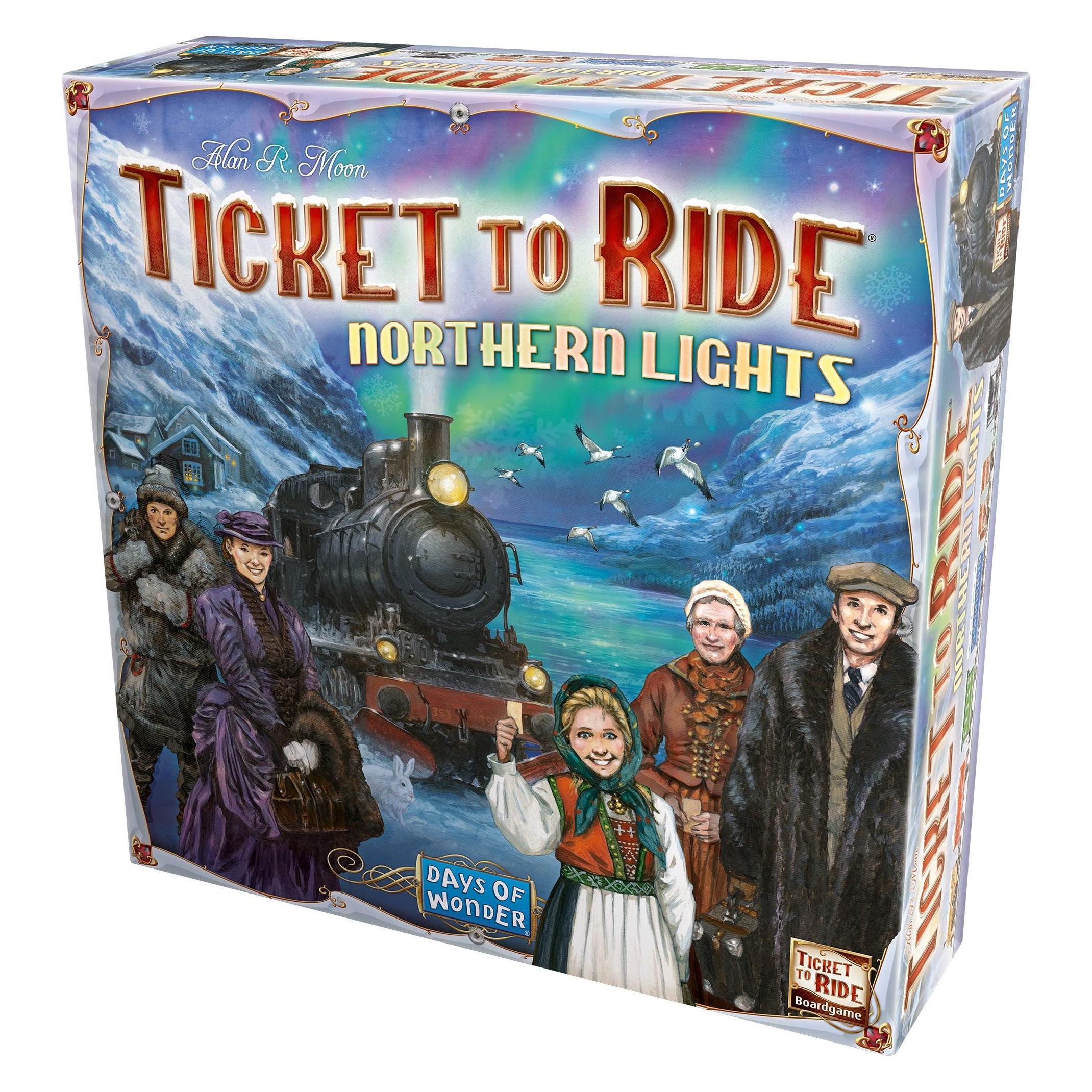 Asmodée Ticket to Ride: Northern Lights (Dänisch, Finnisch, Norwegisch, Schwedisch, 2 - 5 Spieler) (DOW720937)