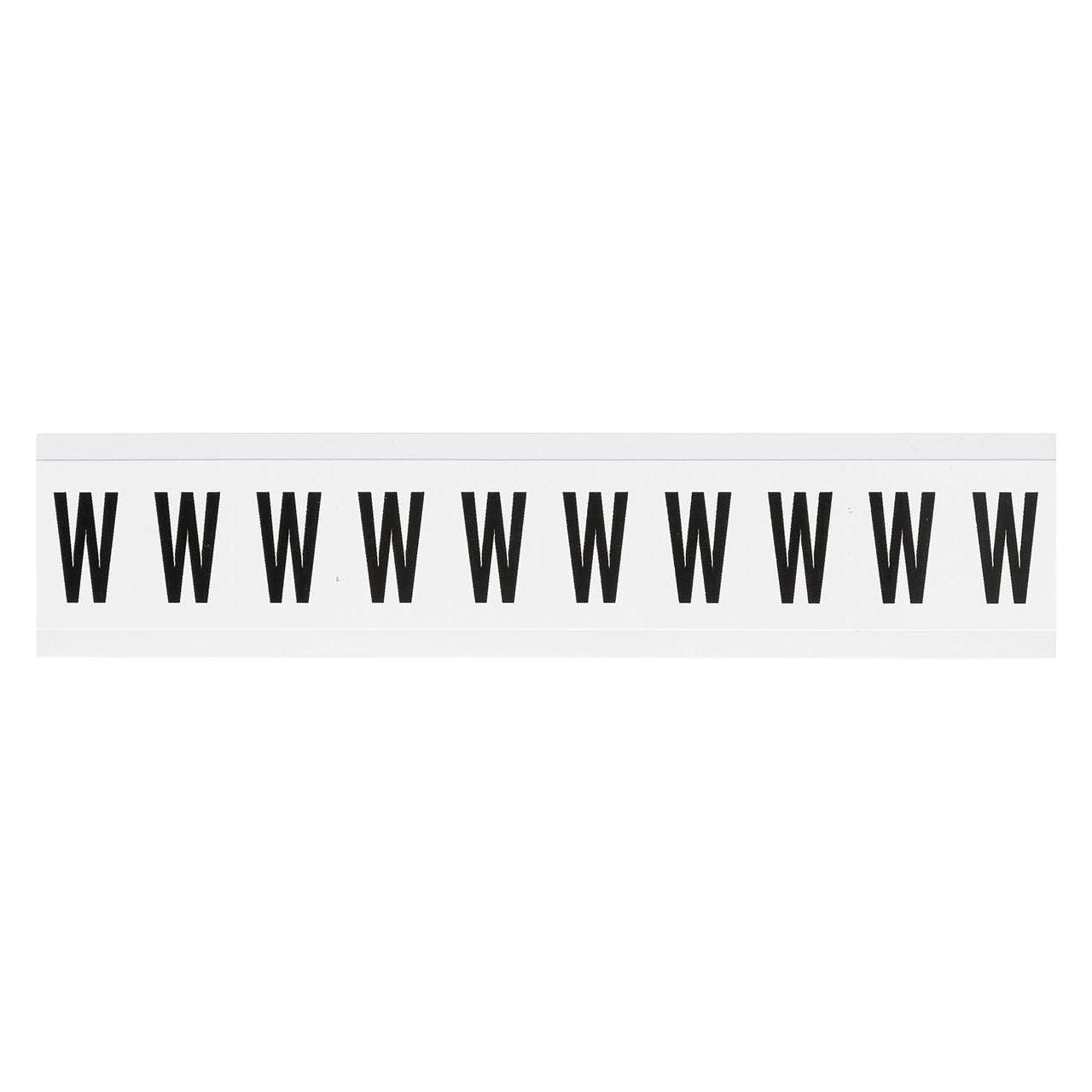 Brady W15 Series, Etiketten mit Zahlen und Buchstaben (NL-W15-W)