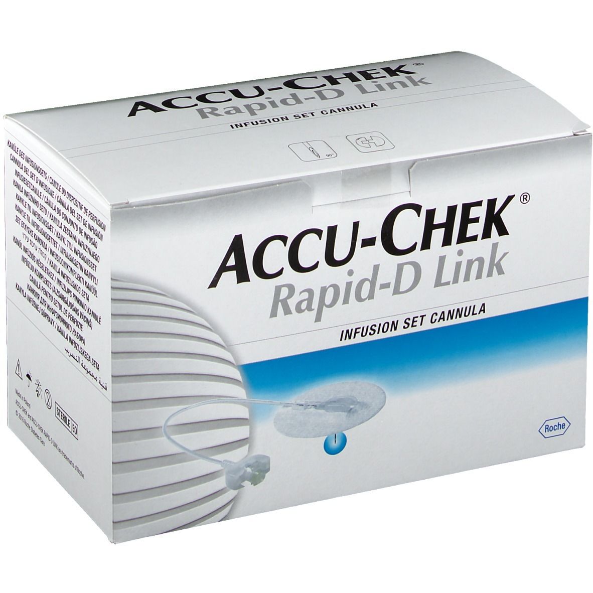 Accu-Chek Rapid-D Link Kanülen 6 mm 25 St Kanüle