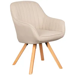 deVries Diningsessel »Matera« - 59x61x84cm - beige -