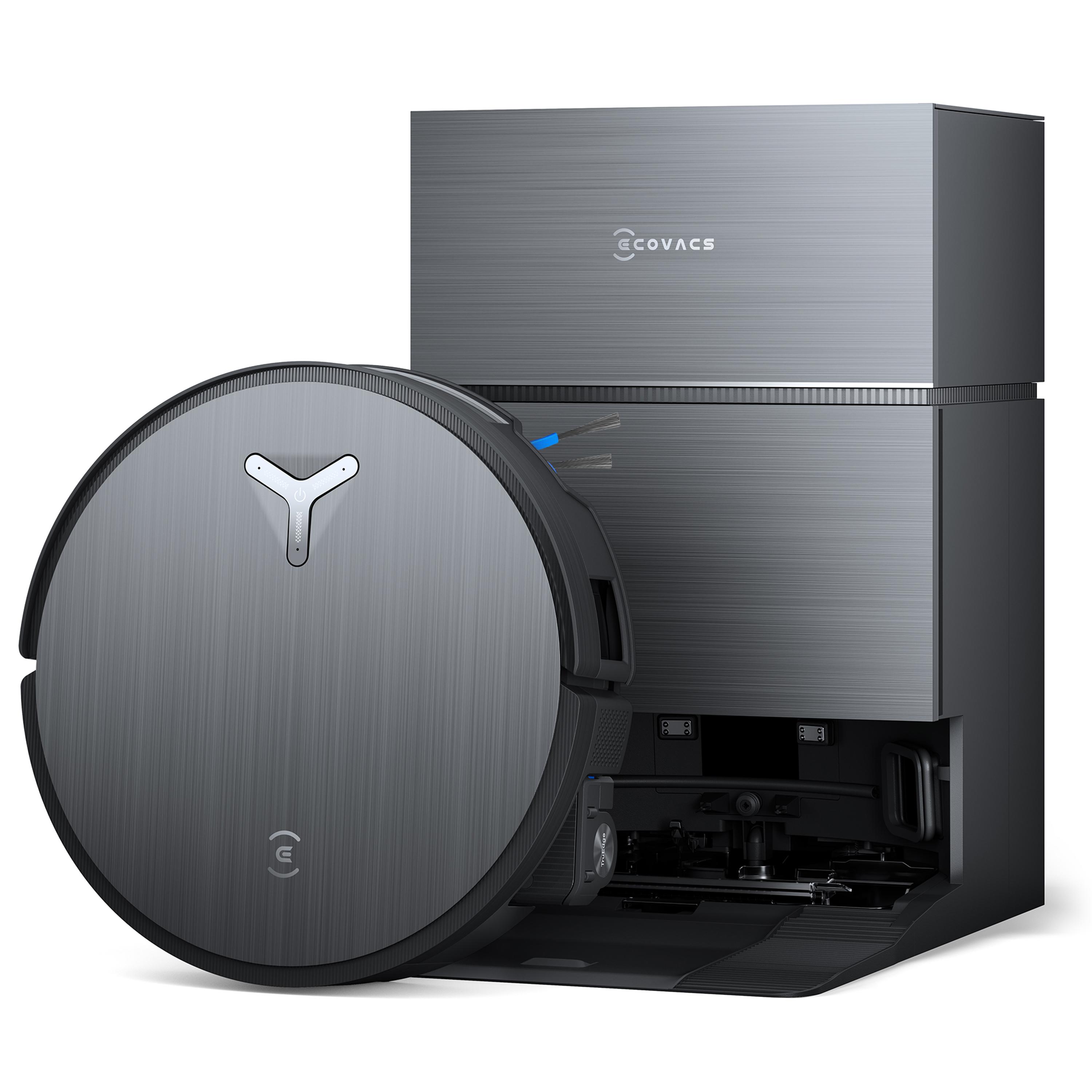 ECOVACS X11 PRO OMNI Staubsauger Roboter mit Wischfunktion, Blast + 19.500 Pa, ultraschnelles Akkuladen, OZMO Roller 2.0, Klettern max. 4 cm Höhe