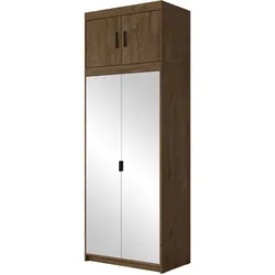 KLEIDERSCHRANK Elena 2D + Schrankaufsatz