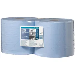 TORK Putztuchrollen 2-lagig blau