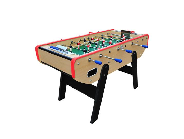 Babyfoot noir et vert 162x76x96 cm