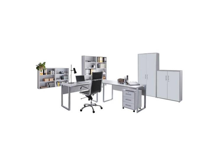Büro Office Edition Weiß, Grau