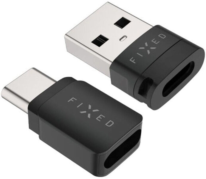 Fixed 240W Data Blocker med 1 x USB-A 1 x USB-C - Sort