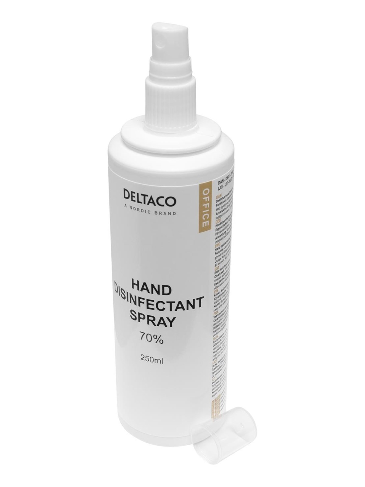 Deltaco OFFICE Hand Disinfectant Spray 250ml